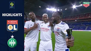 OLYMPIQUE LYONNAIS - AS SAINT-ÉTIENNE (2 - 1) - Highlights - (OL - ASSE) / 2020-2021