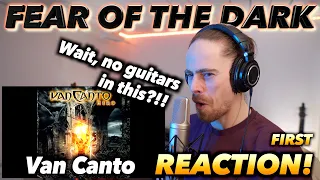 Van Canto - Fear Of The Dark FIRST REACTION! (NO GUITARS IN THIS???)