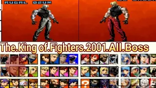 The.King of.Fighters.2001All.Boss Rugal Game Over Android