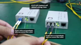 ST Media converter vs SFP slot LC Single Mode Ethernet Converter