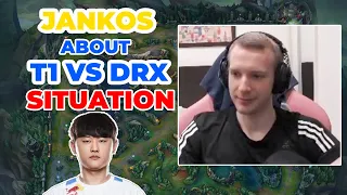 G2 Jankos About DRX vs T1 Situation [Pyosik or Faker]