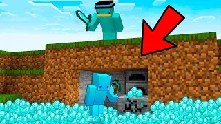 Cazador vs Awita con MULTIPLICADOR de Items en Minecraft