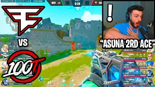 TARIK REACTS TO LOSER IS OIT! 100 Thieves vs FaZe Clan - HIGHLIGHTS - VCT 2022 - Playoffs | VALORANT