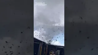 Rare tornado in Los Angeles County