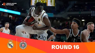 Real-Partizan | Round 16 Highlights | 2023-24 Turkish Airlines EuroLeague