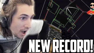 xQc Reacts to NEW MINECRAFT 1.16 WORLD RECORD 12:12