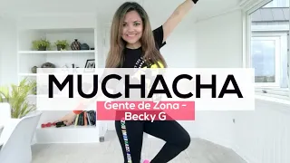 MUCHACHA Gente de Zona & Becky G. Choreography Karla Borge. Zumba megamix 77