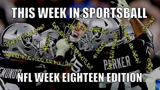 This Week in Sportsball: NFL Week Eighteen Edition (2021)