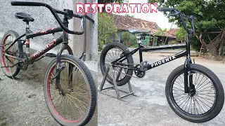 RESTORATION BMX BIKE DARK ANGEL WITH BLACK PHANTOM COLOR 🤣🤣🤣🚴‍♂️🚴‍♂️🚴‍♂️🚲🚲🚲