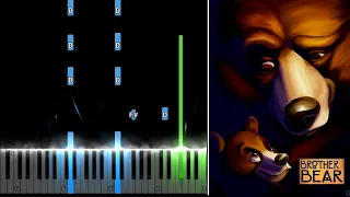 On My Way (from Brother Bear) Piano Tutorial