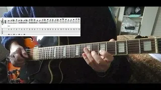 Fast Single String Chromatic 6tuplets Lick (with tabs) - DP's Guitar Encyclopedia