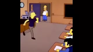 The Simpsons Dancing To Seven Nation Army