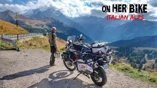 Italian Alps Solo on a Motorcycle. EP 27