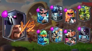 PEKKA + WIZARD VS ALL TEAMS & CLASH ROYALE TEAM CHALLENGE