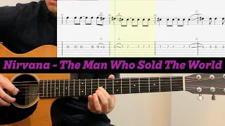 Learn to Play! Nirvana - The Man Who Sold The World Tabs 🎸