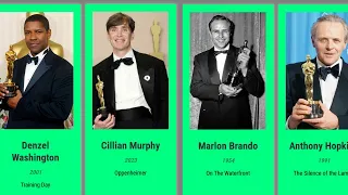 All Best Actor Oscar Winners in Academy Award History | 1929-2024