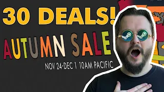 Steam Autumn Sale 2021 - THE ULTIMATE list of Best Deals! 30 Discounted Games!