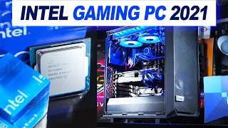 MY First EPIC Intel Gaming PC Build of 2021!