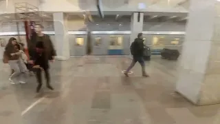 Калужско-Рижская линия. Поездка на поезде Ока от Новоясеневской до Медведково.