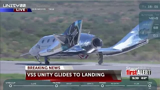 Virgin Galactic spacecraft launch and landing coverage