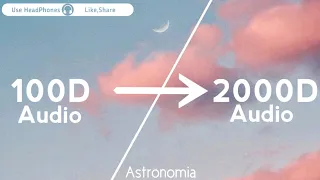 Tony Igy-Astronomia 2k19(2000D Audio|Not|100D Audio)ft.Stephan F(Coffin Dance)Use HeadPhones | Share