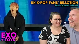 EXO - Toys - Funny Moments - UK K-Pop Fans Reaction