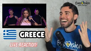 Marina Satti "ZARI" 🇬🇷 GREECE | SPANISH REACTS to LIVE PERFORMANCE | EUROVISION 2024 Reaction