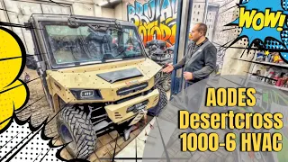 ОБЗОР МОТОВЕЗДЕХОДА Aodes Desertcross 1000-6 HVAC