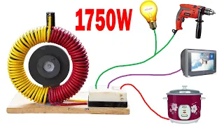 Free Generator Turns 3 7V Battery Into Powerful 220V Electricity