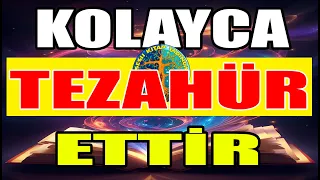 21 gün içinde ve KOLAYCA tezahür için | OLumlama cümleleri