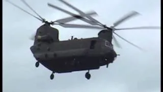 Boeing Chinook HC2 Royal International Air Tattoo Sat 20th July 2013