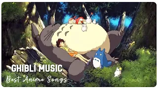 The best Ghibli music 🌱 Peaceful Piano For Reading, Writing, Studying