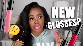 TRYING OUT NEW GLOSSES | Andrea Renee