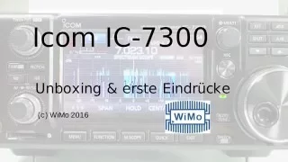 WiMo Icom IC 7300 unboxing 001