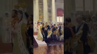 Илья Репин. Венчание Николая II и великой княжны Александры Фёдоровны. 1894   #венчание