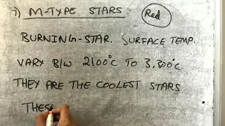 Stellar Classification/ Classification of Stars