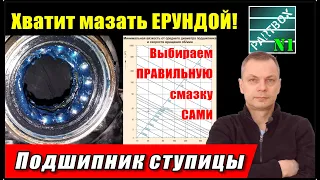 Научный подход к выбору ПРАВИЛЬНОЙ СМАЗКИ ПОДШИПНИКА СТУПИЦЫ - это ОТЛИЧНЫЙ НАКАТ и долгая жизнь!