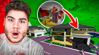 تحديت المتابعين انهم يسوون بيت رعب والفائز ياخذ روبوكس في ماب البيوت 🏡 لعبة روبلوكس Roblox 😲🔥