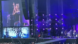 The Pretenders with Dave Grohl, Brass In Pocket, Taylor Hawkins Tribute Concert, Wembley 9/3/22