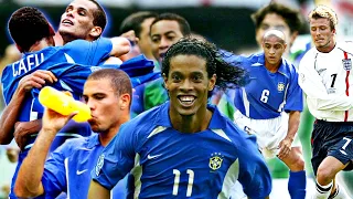 The Day Ronaldinho, Ronaldo, Rivaldo, R.Carlos Destroy England in World Cup 2002