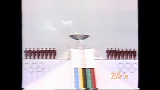 Sarajevo 1984 Winter Olympics - Lighting of the Cauldron (1080p, 60fps)