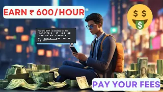 Earn Money Online ₹500/hour | Part Time Work for Students | Work from Home | No Investment! | 100% |