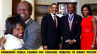 Barack Obama, Clinton, Oprah Winfrey & others react to Sidney Poitier's death