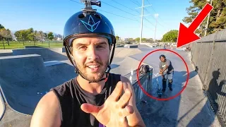 KID STEALS MY SCOOTER AND TRIES TO RUN AWAY!