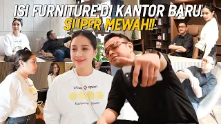 RAFFI NAGITA KOMPAK BELANJA ISI KANTOR BARU!! SEMUA FURNITURE SUPER MEWAH!! MAKIN GASABAR PINDAHAN!!