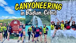 Our Crazy Canyoneering Experience in Badian Cebu!🇵🇭| Jm Banquicio