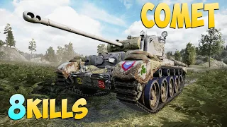 Comet - 8 Frags 4.4K Damage - Cutting! - World Of Tanks