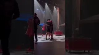 trixie and katya being in a hugging mood