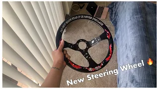 My 10th Gen. Civic Gets Its A NEW Steering Wheel! | Daily Rebuild Ep.1