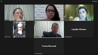 Sessão por Videoconferência da Turma Recursal do TJSE - 14/10/2021